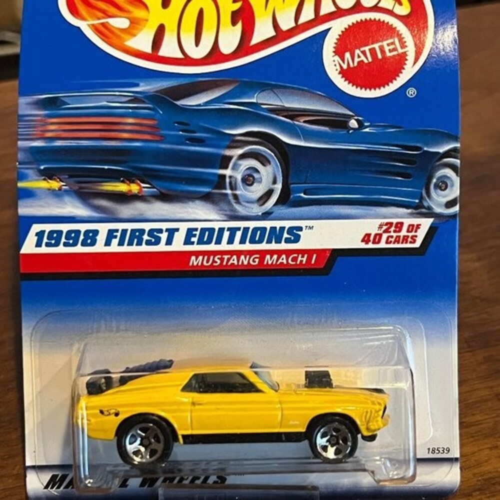 Vintage Hot Wheels 1998 First Editions #29 Mustang MACH I